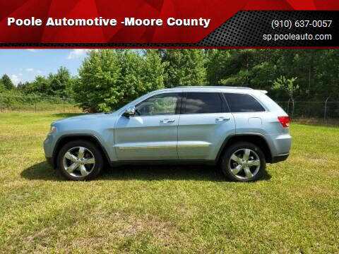 2013 Jeep Grand Cherokee for sale at Poole Automotive -Moore County in Aberdeen NC