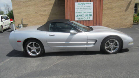 2002 Chevrolet Corvette for sale at LENTZ USED VEHICLES INC in Waldo WI