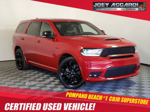 2020 Dodge Durango for sale at PHIL SMITH AUTOMOTIVE GROUP - Joey Accardi Chrysler Dodge Jeep Ram in Pompano Beach FL