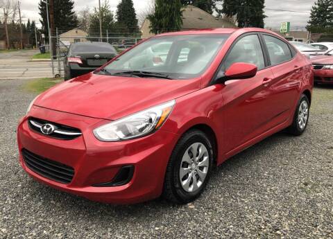 2017 Hyundai Accent for sale at A & V AUTO SALES LLC in Marysville WA