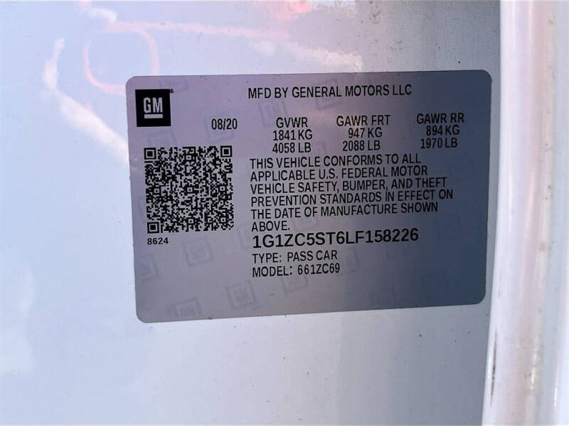 2020 Chevrolet Malibu LS Fleet