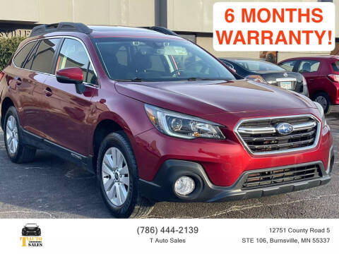 2019 Subaru Outback for sale at T AUTO SALES LLC in Burnsville MN