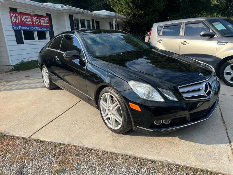 2010 Mercedes-Benz E-Class for sale at Efficiency Auto Buyers in Milton GA