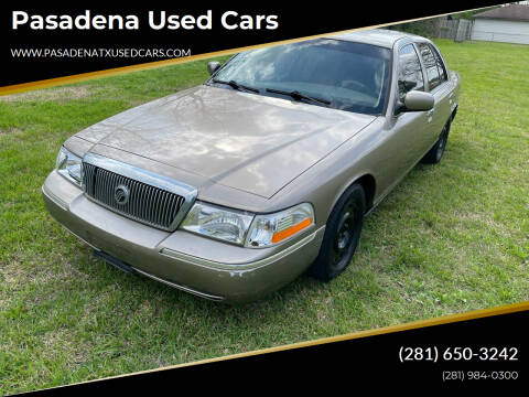 2004 Mercury Grand Marquis for sale at Pasadena Used Cars in Pasadena TX