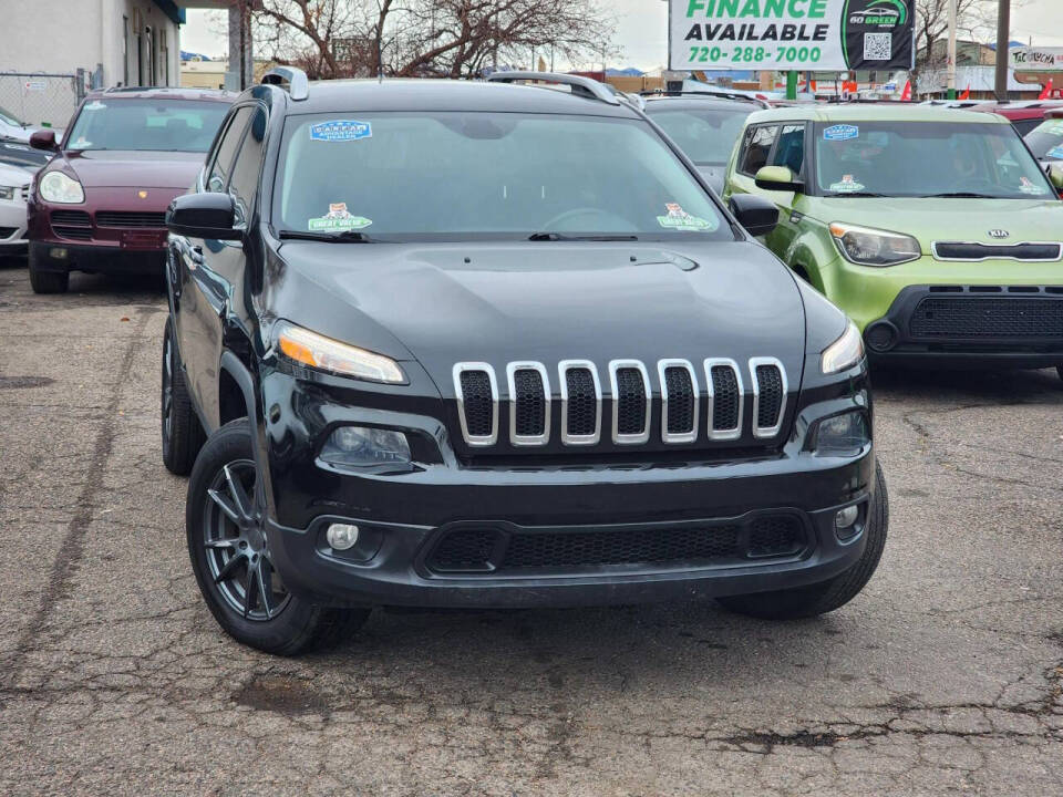 2016 Jeep Cherokee for sale at GO GREEN MOTORS in Lakewood, CO