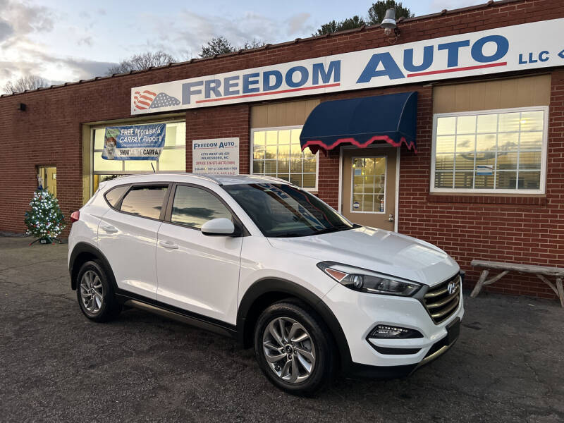 2016 Hyundai Tucson for sale at FREEDOM AUTO LLC in Wilkesboro NC