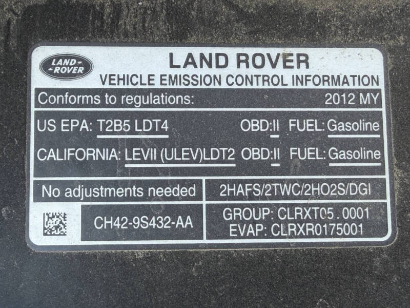 2012 Land Rover Range Rover Sport HSE LUX