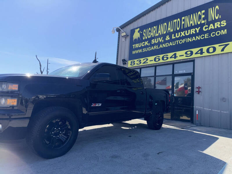 2015 Chevrolet Silverado 1500 for sale at Sugarland Auto Finance in Houston TX