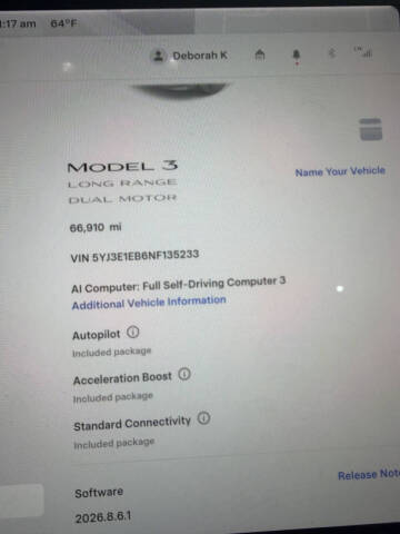 2022 Tesla Model 3 Long Range