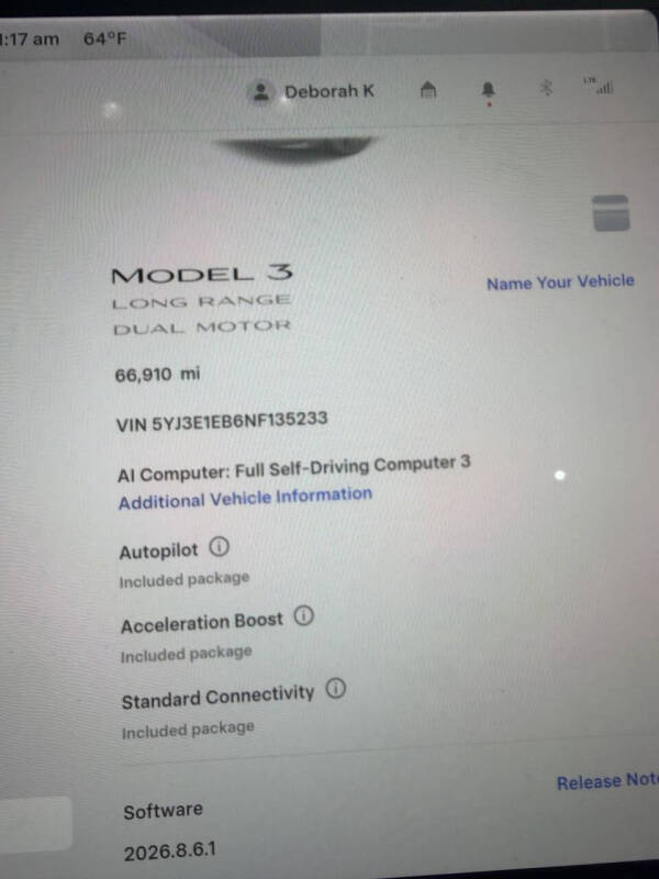 2022 Tesla Model 3 Long Range