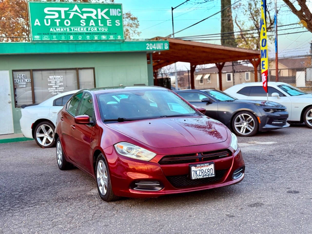 2015 Dodge Dart for sale at STARK AUTO SALES INC in Modesto, CA