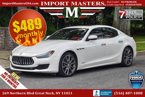 2019 Maserati Ghibli for sale at Import Masters in Great Neck NY