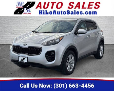 2018 Kia Sportage for sale at Hi-Lo Auto Sales in Frederick MD