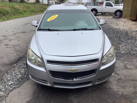 2012 Chevrolet Malibu for sale at Moose Motors in Morganton NC