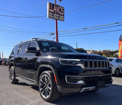 2022 Wagoneer Wagoneer for sale at LLANOS AUTO SALES LLC - LEDBETTER in Dallas TX