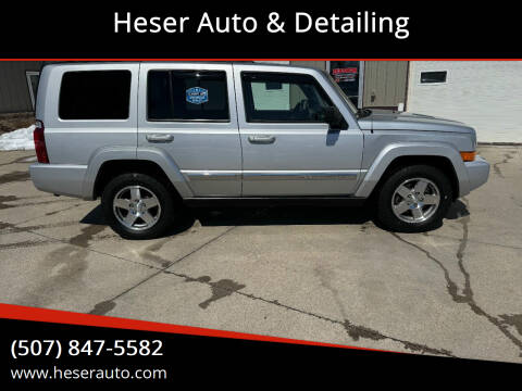 2010 Jeep Commander for sale at Heser Auto & Detailing in Jackson MN
