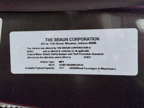 2017 Chrysler Pacifica Touring-L