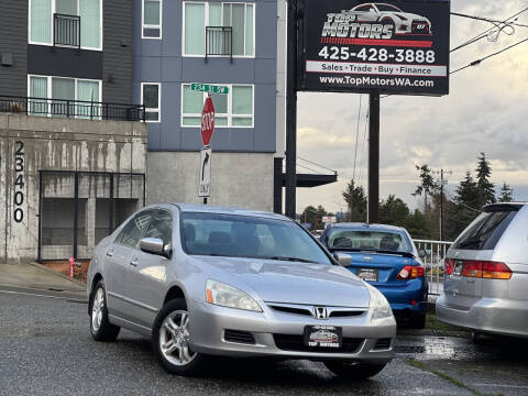 2007 Honda Accord for sale at Top Motors LLC in Edmonds WA