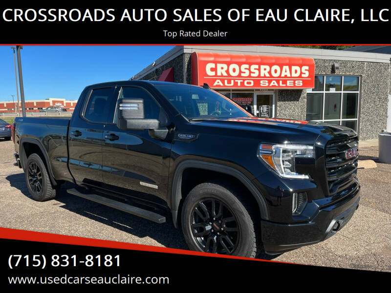 2021 GMC Sierra 1500 for sale at CROSSROADS AUTO SALES OF EAU CLAIRE, LLC in Eau Claire WI