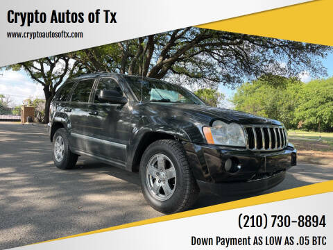 2005 Jeep Grand Cherokee for sale at Crypto Autos of Tx in San Antonio TX