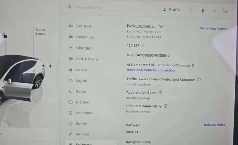2022 Tesla Model Y Long Range