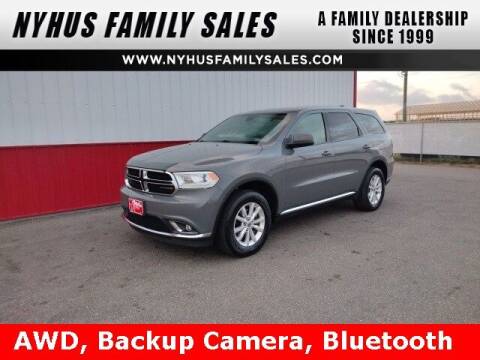 2019 Dodge Durango for sale at Nyhus Family Sales in Perham MN