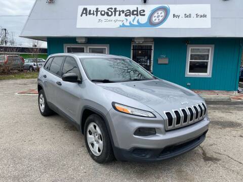 2014 Jeep Cherokee for sale at Autostrade in Indianapolis IN