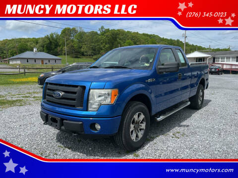 2011 Ford F-150 for sale at MUNCY MOTORS LLC in Bluefield VA