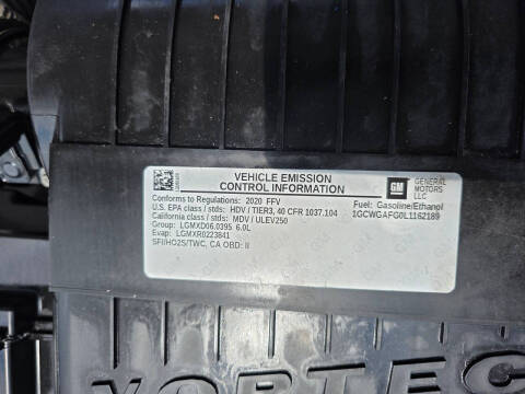 2020 Chevrolet Express 2500