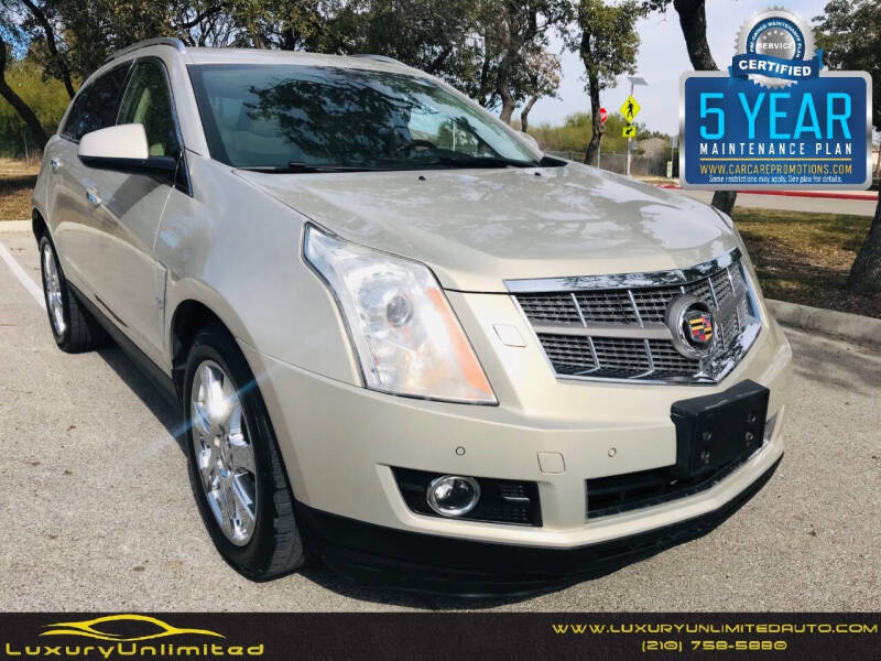 2010 Cadillac SRX for sale at LUXURY UNLIMITED AUTO SALES in San Antonio TX