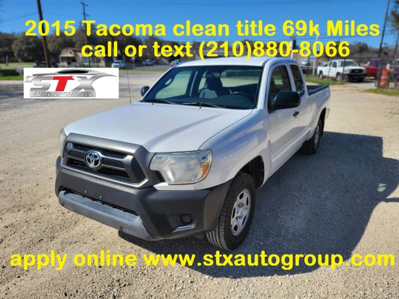 2015 Toyota Tacoma for sale at STX Auto Group in San Antonio TX
