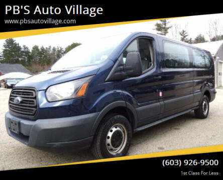 2018 Ford Transit for sale at PB'S Auto Village in Hampton Falls NH