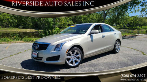 2014 Cadillac ATS for sale at RIVERSIDE AUTO SALES INC in Somerset MA