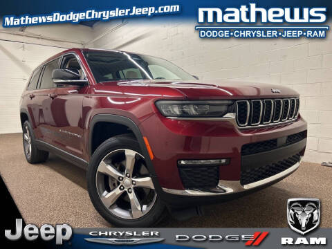 2021 Jeep Grand Cherokee L for sale at MATHEWS DODGE INC in Marion OH