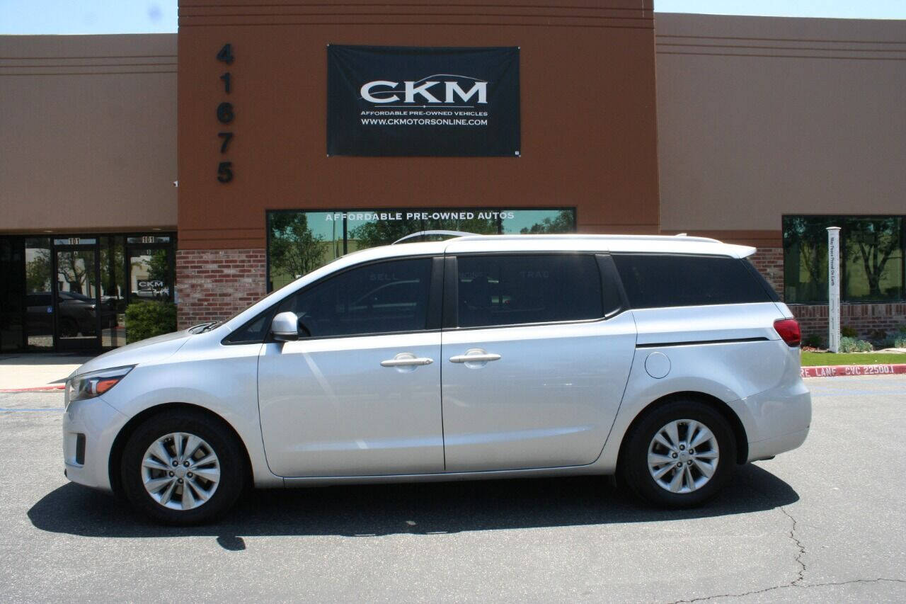 2016 Kia Sedona for sale at CK Motors in Murrieta, CA