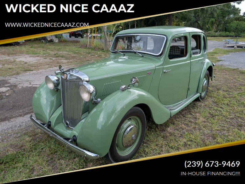 1950 MG Y