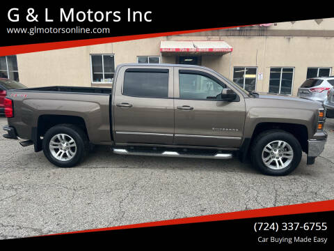 2015 Chevrolet Silverado 1500 for sale at G & L Motors Inc in New Kensington PA