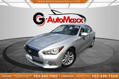 2015 Infiniti Q50 for sale at Guarantee Automaxx in Stafford VA