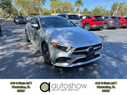 2019 Mercedes-Benz CLS for sale at AUTOSHOW SALES & SERVICE in Plantation FL