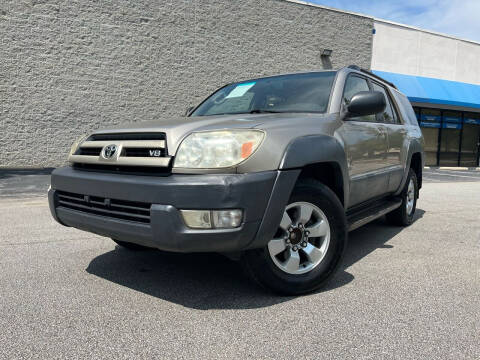 2003 Toyota 4Runner for sale at El Camino Auto Sales Gainesville in Gainesville GA