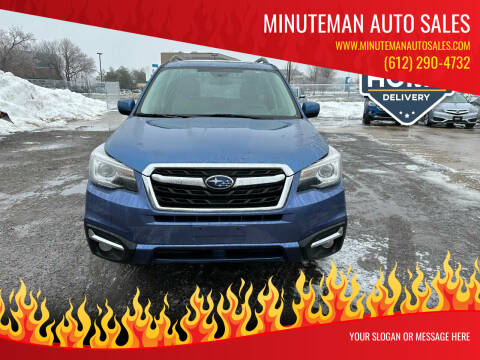 2017 Subaru Forester for sale at Minuteman Auto Sales in Saint Paul MN
