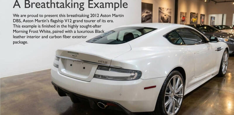 2012 Aston Martin DBS