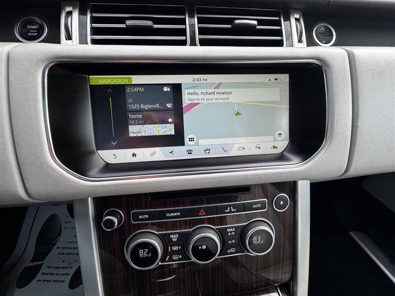 2017 Land Rover Range Rover HSE