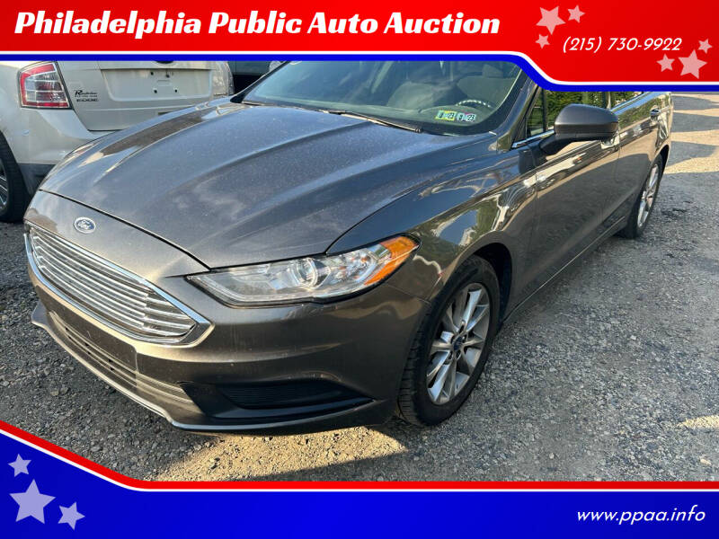 2017 Ford Fusion for sale at Philadelphia Public Auto Auction in Philadelphia PA