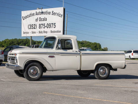 1966 Ford F-100 for sale at Executive Automotive Service of Ocala in Ocala FL