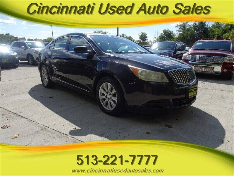 2013 Buick LaCrosse for sale at Cincinnati Used Auto Sales in Cincinnati OH