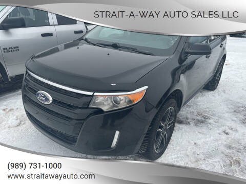 2014 Ford Edge for sale at Strait-A-Way Auto Sales LLC in Gaylord MI