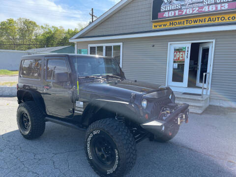 2012 Jeep Wrangler for sale at Home Towne Auto Sales in North Smithfield RI