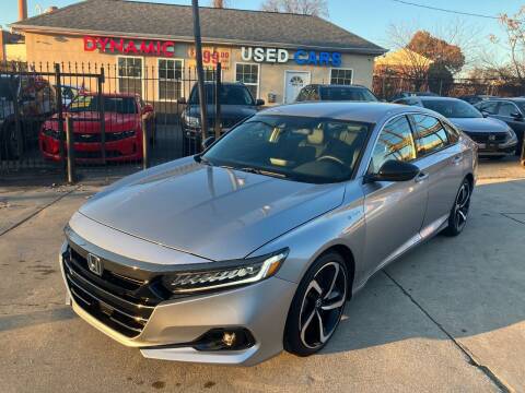 2022 Honda Accord Hybrid for sale at Dynamic Cars LLC in Baltimore MD