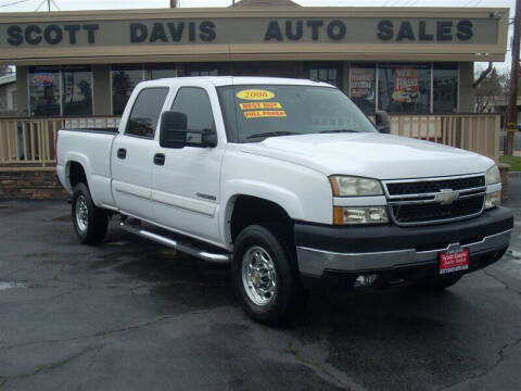 2006 Chevrolet Silverado 2500HD for sale at Scott Davis Auto Sales in Turlock CA